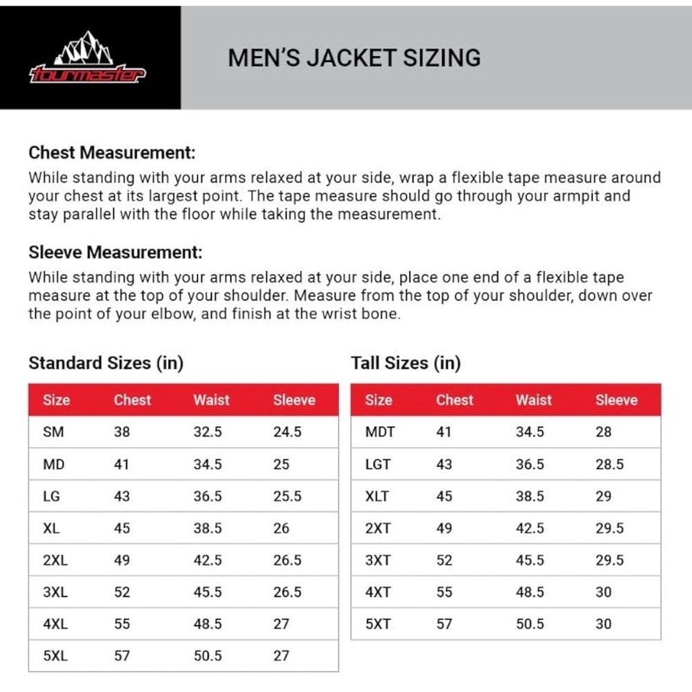 Tourmaster | Men's Ridgecrest Jacket, NWT Size XL - Picture 16 of 16